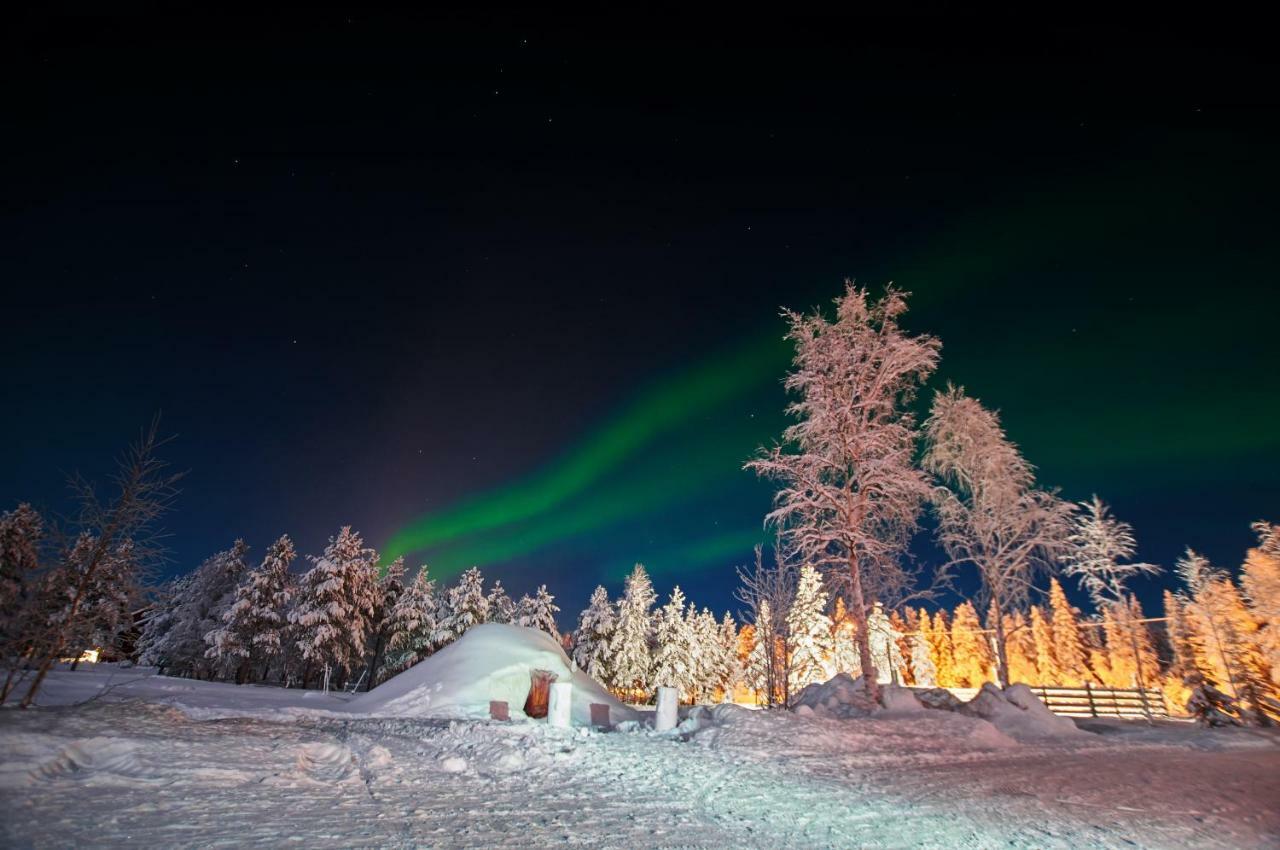 Lucky Ranch Snow Igloos Apartment Pyhatunturi Bagian luar foto
